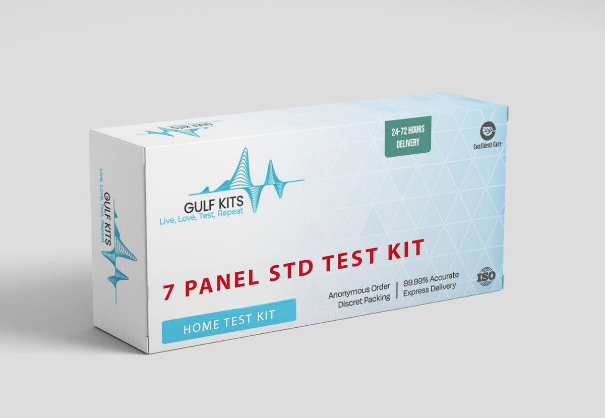 7 Panel STD Test Kit - Gulf STD Test Kits 