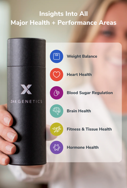 Black cylindrical supplement bottle with X logo, held in hand